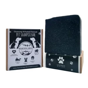 Activated Charcoal Whitening Pet Shampoo Bar